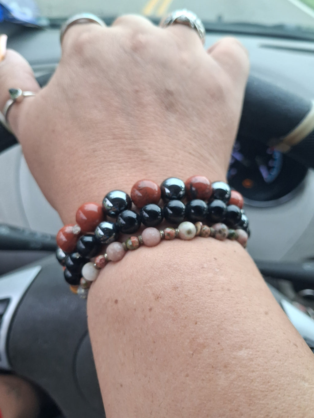 Real Crystal bead bracelets